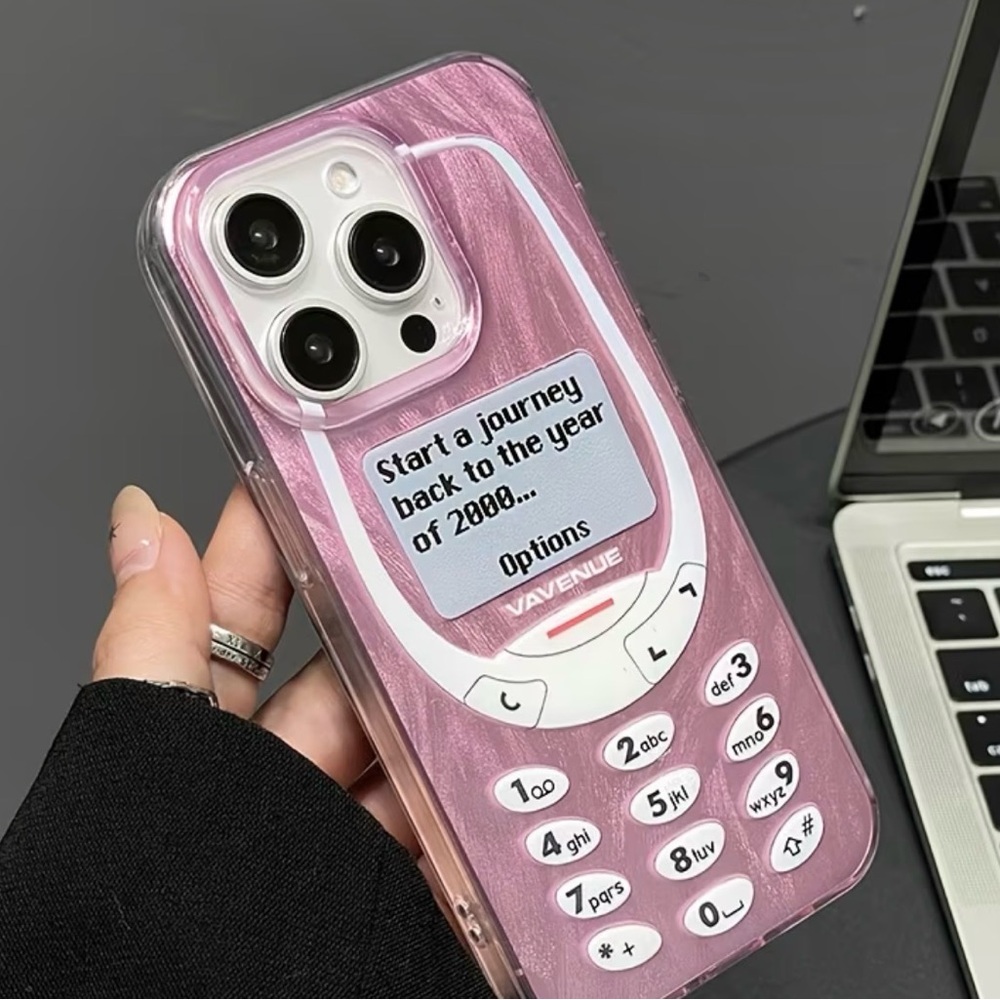 Avenue Vintage Pink Cell Phone Case